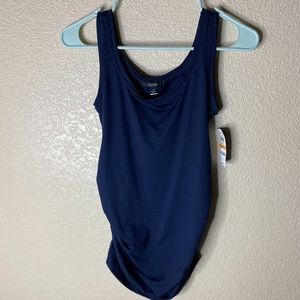 Alfani Side Ruched Tank Top